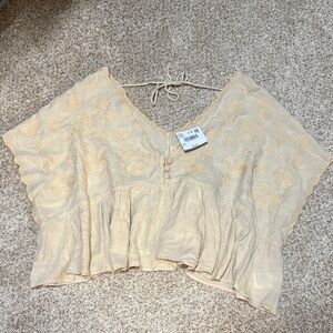 American Eagle Outfitters Boho Top Size Small NWT